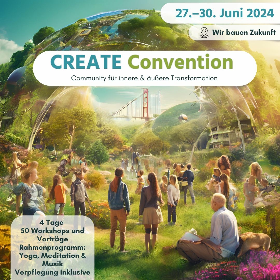 CREATE Convention 2024 - Community für innere & äußere Transformation